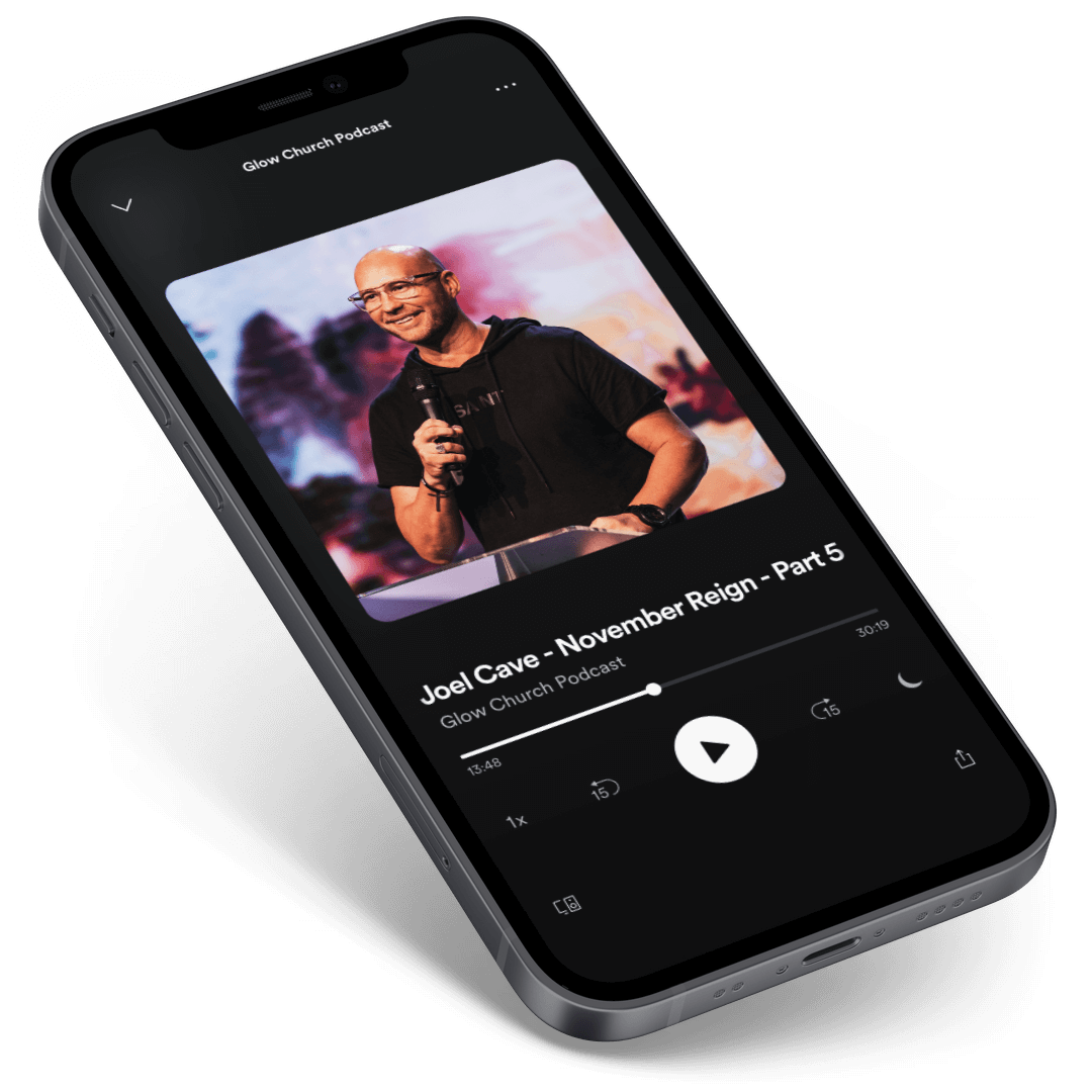 Messages on demand podcast app on iPhone